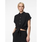 Chemise manches courtes en viscose vinsty noire zola