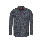 Chemise manches longues en coton bevy bleu marine Chemise manches longues en coton bevy bleu marine