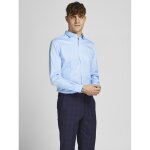 Chemise manches longues homme bleu ciel en coton