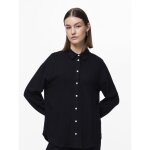 Chemise manches longues noir en viscose vinsty sara Chemise manches longues noir en viscose vinsty sara