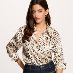 Chemise ml imprim� multicolore