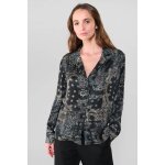 Chemise morena noir lucie en viscose