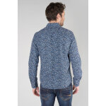 Chemise nobel bleu en coton