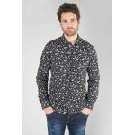 Chemise - noire en coton