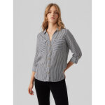 Chemises à rayures blanc en viscose clara Chemises à rayures blanc en viscose clara