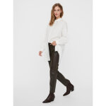 Chemise regular fit col chemise manches longues extra long blanc en coton