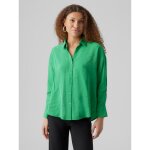 Chemise regular fit col chemise manches longues oversize vert olia