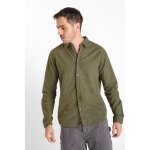 Chemise rodes kaki ash en coton