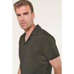Chemise velab kaki en coton neil