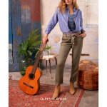 Chemisier malo bleu en coton