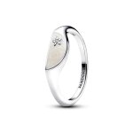 Chevalire demi - lune rsine faon mail pandora me argent