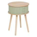 Chevet 2 portes nysos vert olive Chevet 2 portes nysos vert olive