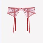 Chlo� - porte - jarretelle rouge