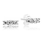 Clous d'oreilles scintillants pandora timeless