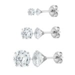 Clous d'oreilles so charm - b4176 - argent - boucles d'oreilles argentées Clous d'oreilles so charm - b4176 - argent - boucles d'oreilles argentées