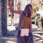 Coachella - pareo marron en coton Coachella - pareo marron en coton