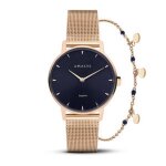 Coffret bijou flore et montre amalys - amw - 192