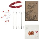 Coffret crustac�s pince x1 pique fourchette x6 m12