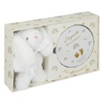 Coffret empreinte et peluche beige Coffret empreinte et peluche beige