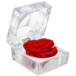 Boite à bijoux so charm rose eternelle rouge Boite à bijoux so charm rose eternelle rouge