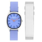 Coffret - montre colorama mauve