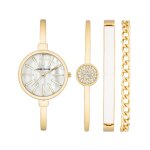 Coffret montre femme anne klein ak - 1470wtst