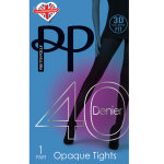 Collant opaque 40d noir en nylon Collant opaque 40d noir en nylon