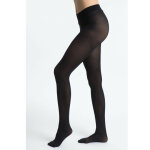 Collant opaque veloute noir - madame so daily dim