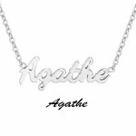 Collier b2689 - argent - agathe Collier b2689 - argent - agathe