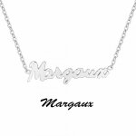 Collier b2689 - argent - margaux Collier b2689 - argent - margaux