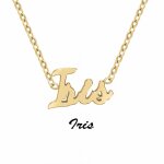 Collier b2689 - dore - iris