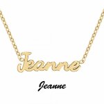 Collier b2689 - dore - jeanne