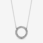 Collier cercle scintillant pandora signature