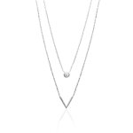 Collier femme maison de la bijouterie sensimio vwzu0445 argent Collier femme maison de la bijouterie sensimio vwzu0445 argent