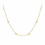 Collier femme b2370 - dore - ang�le m