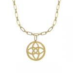 Collier femme bérénice be0097d - laiton doré Collier femme bérénice be0097d - laiton doré