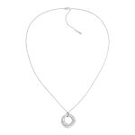 Collier femme calvin klein bijoux ck spiral - 35000760 acier argent