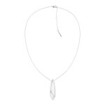 Collier femme calvin klein bijoux sculpted - 35000813 acier argent Collier femme calvin klein bijoux sculpted - 35000813 acier argent