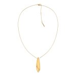 Collier femme calvin klein bijoux sculpted - 35000814 acier doré Collier femme calvin klein bijoux sculpted - 35000814 acier doré
