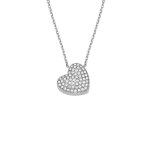 Collier femme fossil bijoux - jf04674040 - acier argent