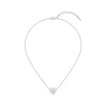 Collier femme lacoste love my croc - 2040394 acier argent
