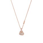 Collier femme michael kors bijoux kors love - mkc1747cz791 argent 925 / 1000 dor rose