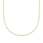 Chaine maison de la bijouterie sensimio yu0uw545 plaqu or