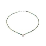 Collier femme sloya lumia turquoise