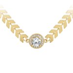 Collier femme so charm - b3135 - dore - collier mode dor