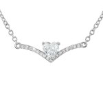 Collier femme so charm - b4193 - argent - collier coeur argenté Collier femme so charm - b4193 - argent - collier coeur argenté