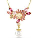 Collier femme swarovski gema pearl - 5688490 rose, doré Collier femme swarovski gema pearl - 5688490 rose, doré