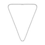 Collier homme boss bijoux chain for him - 1580292 acier argent