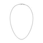 Collier homme boss bijoux evan - 1580584 acier argent