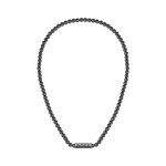 Collier homme boss bijoux sphere metal - 1580657 acier noir
